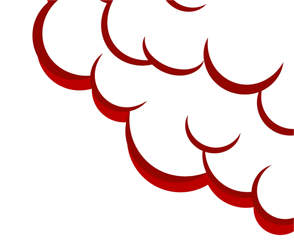 右の雲
